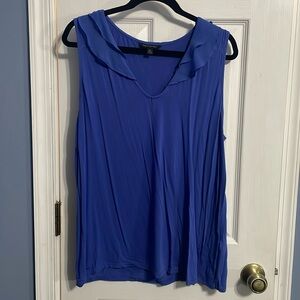 Banana Republic XL blouse top blue
